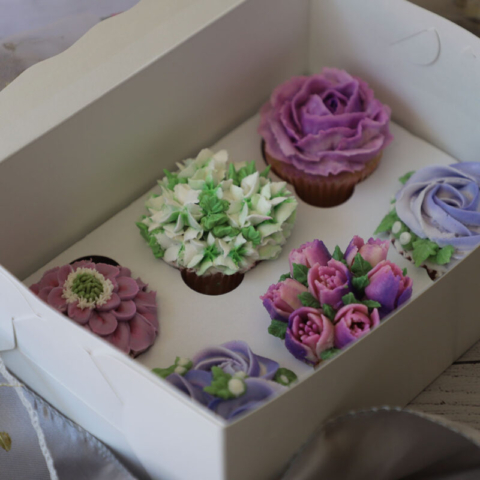 Floral Cupcakes for Mother's Day