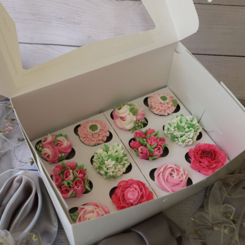 Floral Cupcakes for Mother's Day