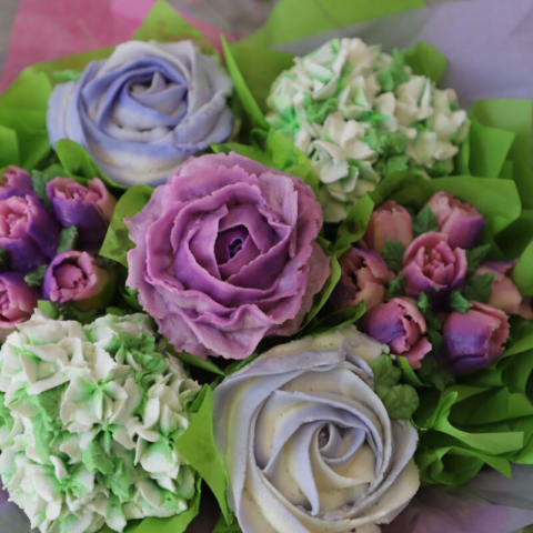 Floral Cupcakes for Mother's Day